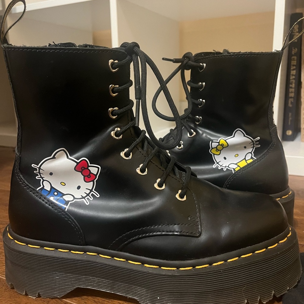 Hello Kitty 60th Anniversary Platform Boot Dr. Martens